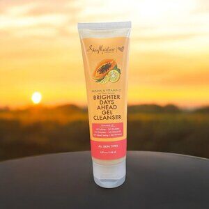 NEW Shea Moisture Papaya & Vitamin C Yuzu Lemon Revive/Brighten Gel Cleanser